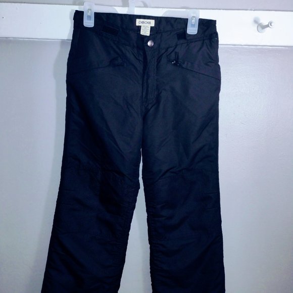 Cherokee Pantalon De Nieve Eskiar Impermeables Insulado Para Niños Talla L 10/12 - Picture 5 of 9